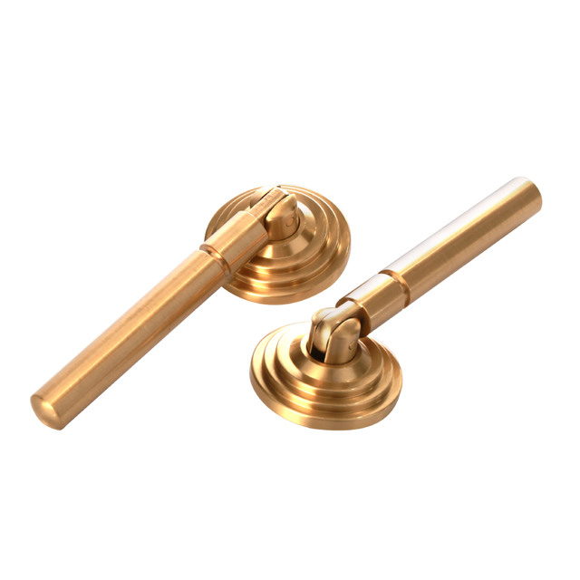 Traditional solid brass closet furniture handle interior decoration